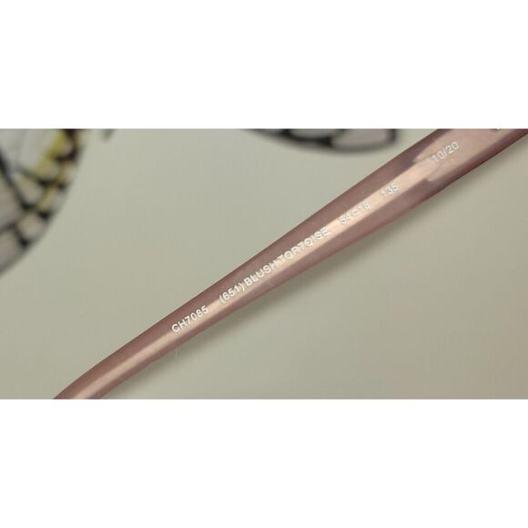 NIB - Cole Haan Blush Tortoise Flexible Temple 100% UV Sunnies w/ Case - Picture 9 of 9